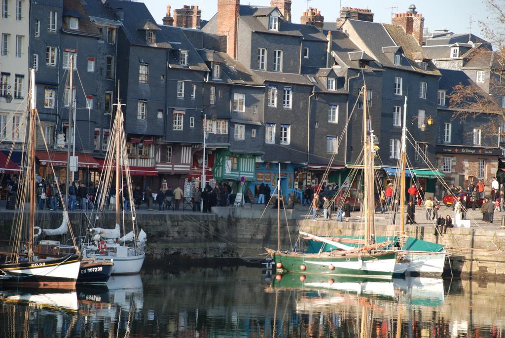 Appartement Moderne Honfleur Exterior foto